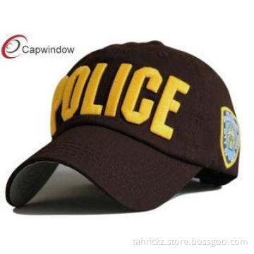 Fashion Pink Police Cotton Baseball Caps Embroidered Baseba